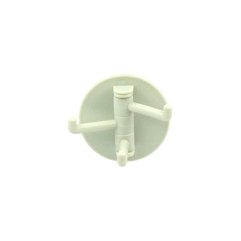 Punch-free sticky hook with 180° foldable design